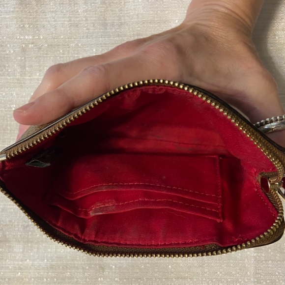Coach Signature Wristlet - Picture 6 of 6